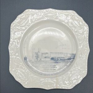 Vintage “A Century of Progress Chicago”1833-1933 Electrical Building Blue Design